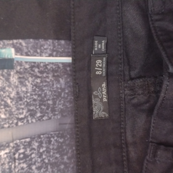 Prana lot of 2 jeans brown and black size 8/29 - Picture 5 of 5